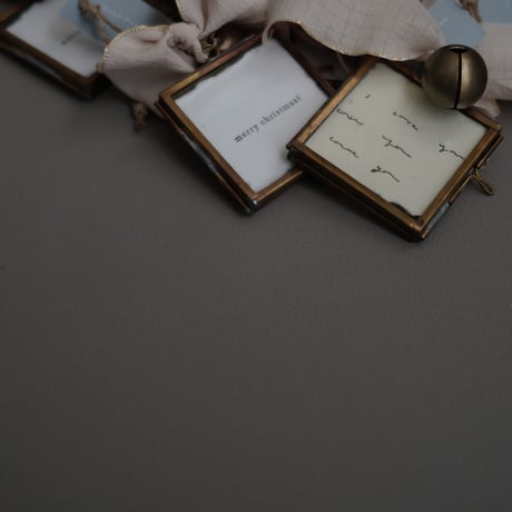 Belinda Love Lee Paperie /  merry christmas Ornament Frames