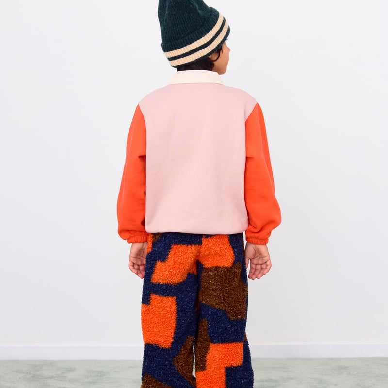 TINYCOTTONS / COLOR BLOCK POLO SLEEVE TEE | R