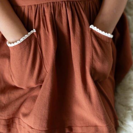 Marlaguette  /  Rosalie caramel dress