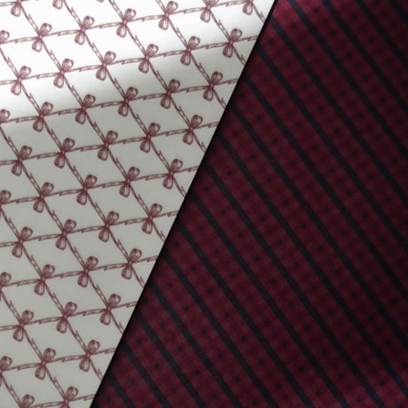 【 同梱不可商品 】RITAPAPERI  /  holiday wrapping paper bordeaux set -A4