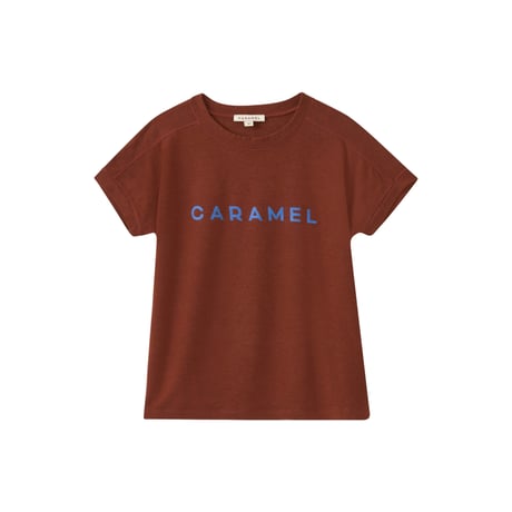 CARAMEL  /  CRESS T-SHIRT - BURGUNDY