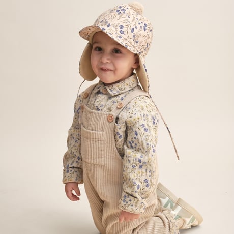 【 ラスト1点 】garbo&friends  /  Flora Oat Winter Baby Hat