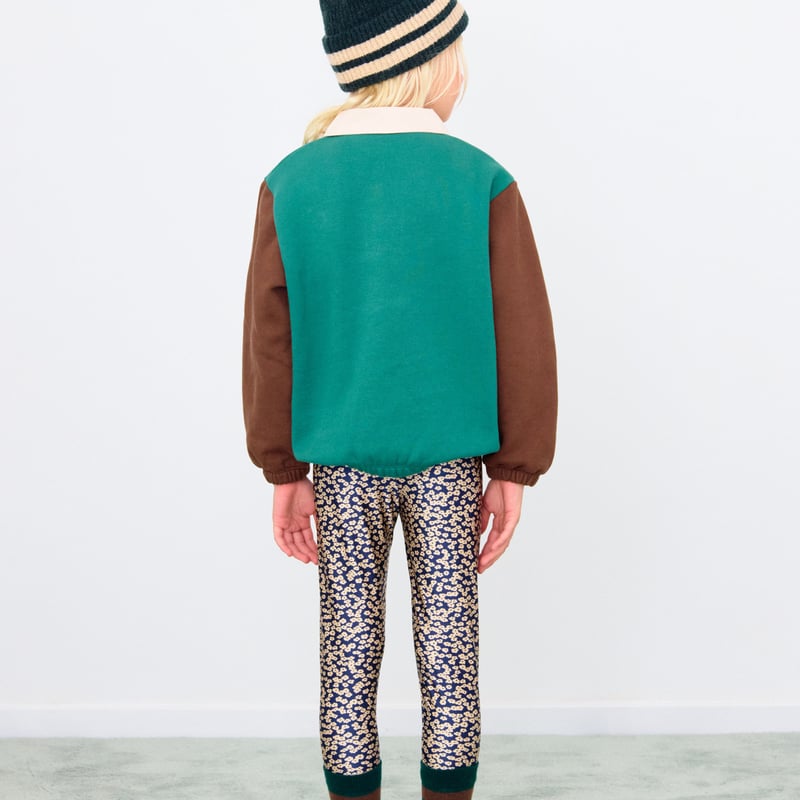 TINYCOTTONS / COLOR BLOCK POLO SLEEVE TEE | R