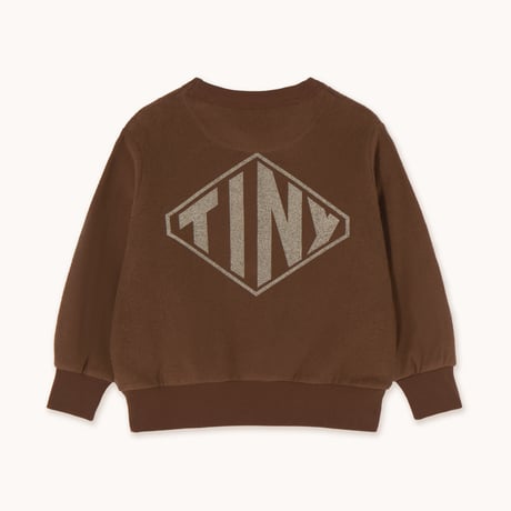 TINYCOTTONS  /  DIAMOND GRAPHIC TOWEL SWEATSHIRT
