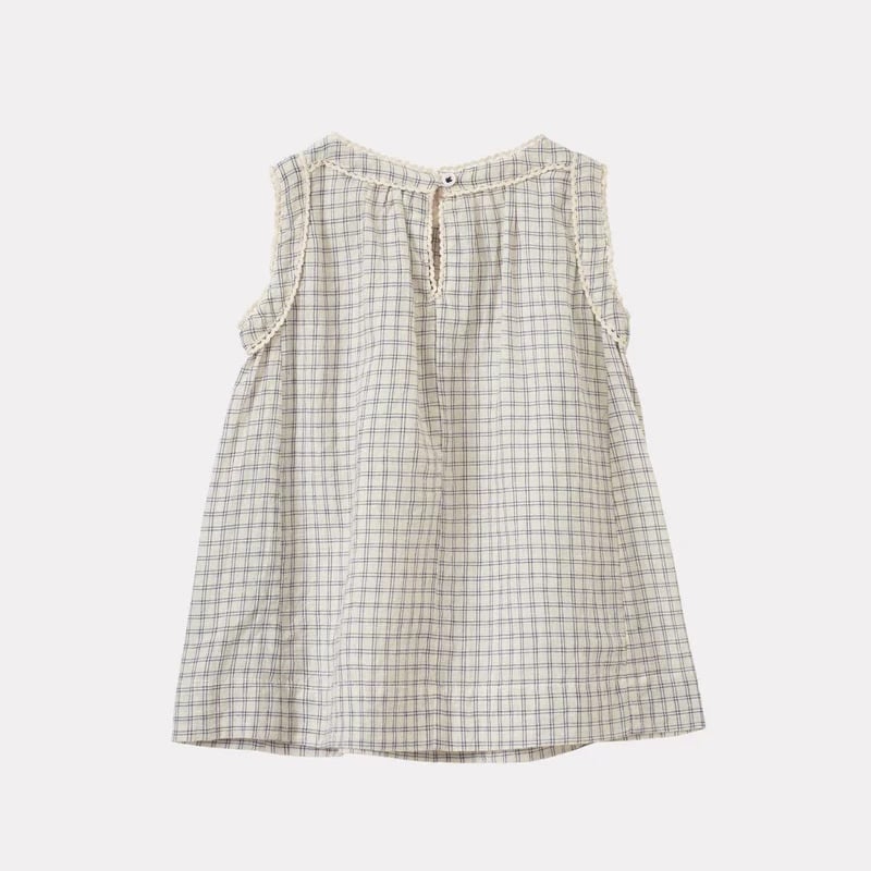 ラスト1点 】CARAMEL / GINGER BABY DRESS - WHITE/
