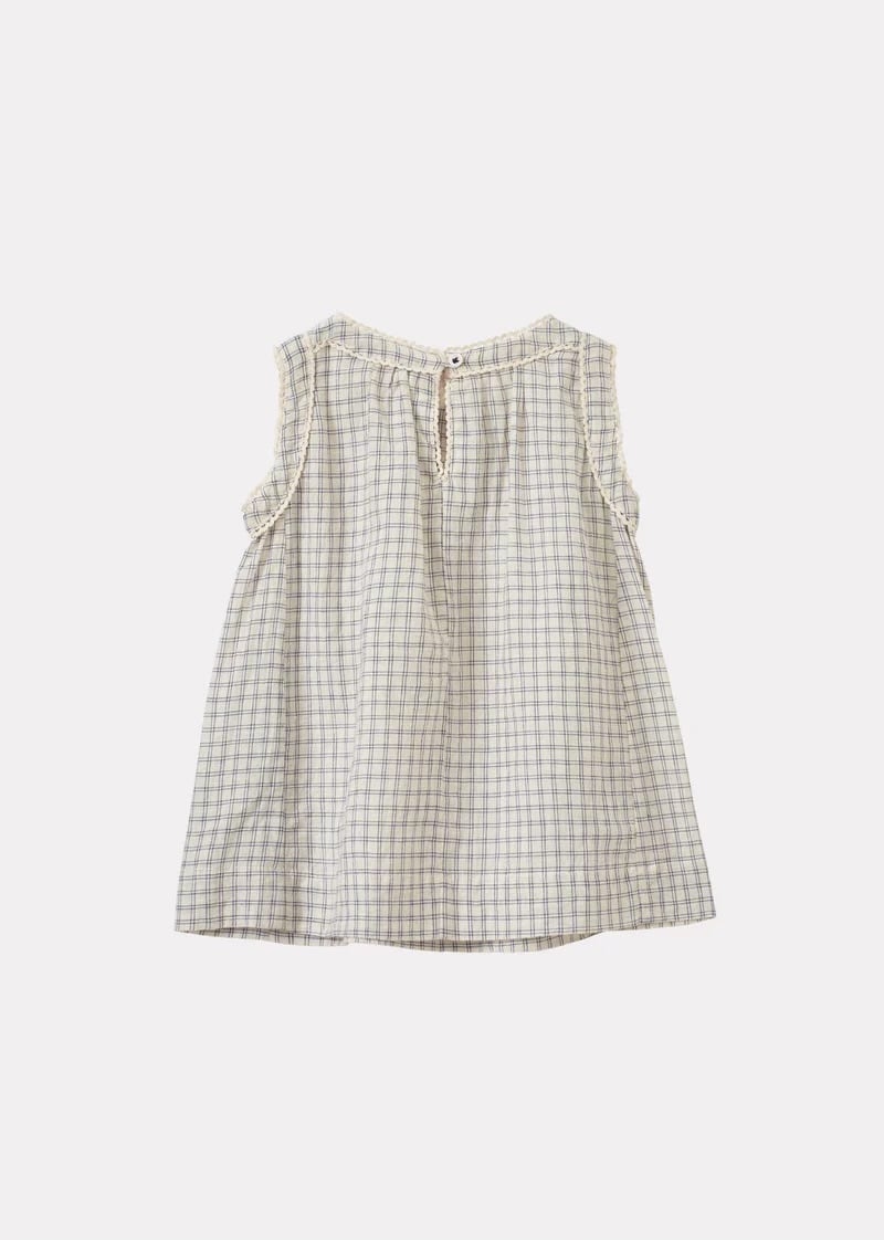 ラスト1点 】CARAMEL / GINGER BABY DRESS - WHITE/