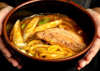 カレーうどん　３人前