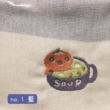 トメイトちゃん刺繍タオルハンカチ