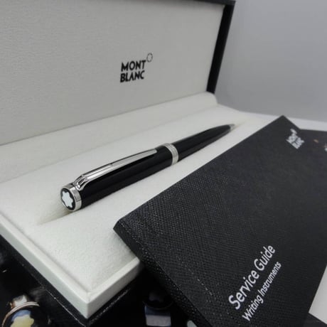 ※極上の　モンブラン ★No2918ブラックカラー軸ゴールドプレート★ボールペン 美品！☆モンブラン・ボールペン☆ブラック・カラー軸No2918ゴールド