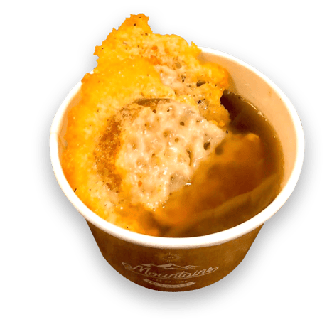 おにおんぐらたん ビストロ風オニオングラタンスープ｜スチコンレシピ きっちん