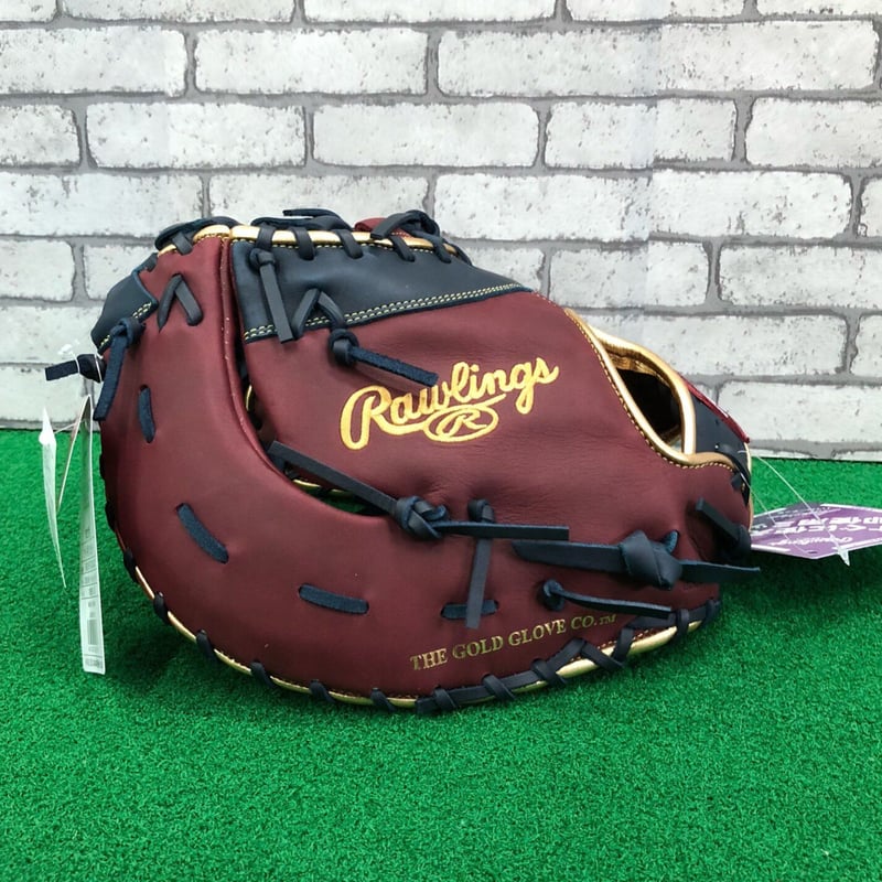 24 ローリングス 一般軟式用ファーストミット キャメル×グリーン