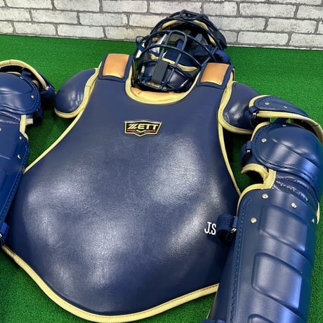 ZETT 軟式用キャッチャー防具3点セット 定価77000円 限定 ゼット 軟式