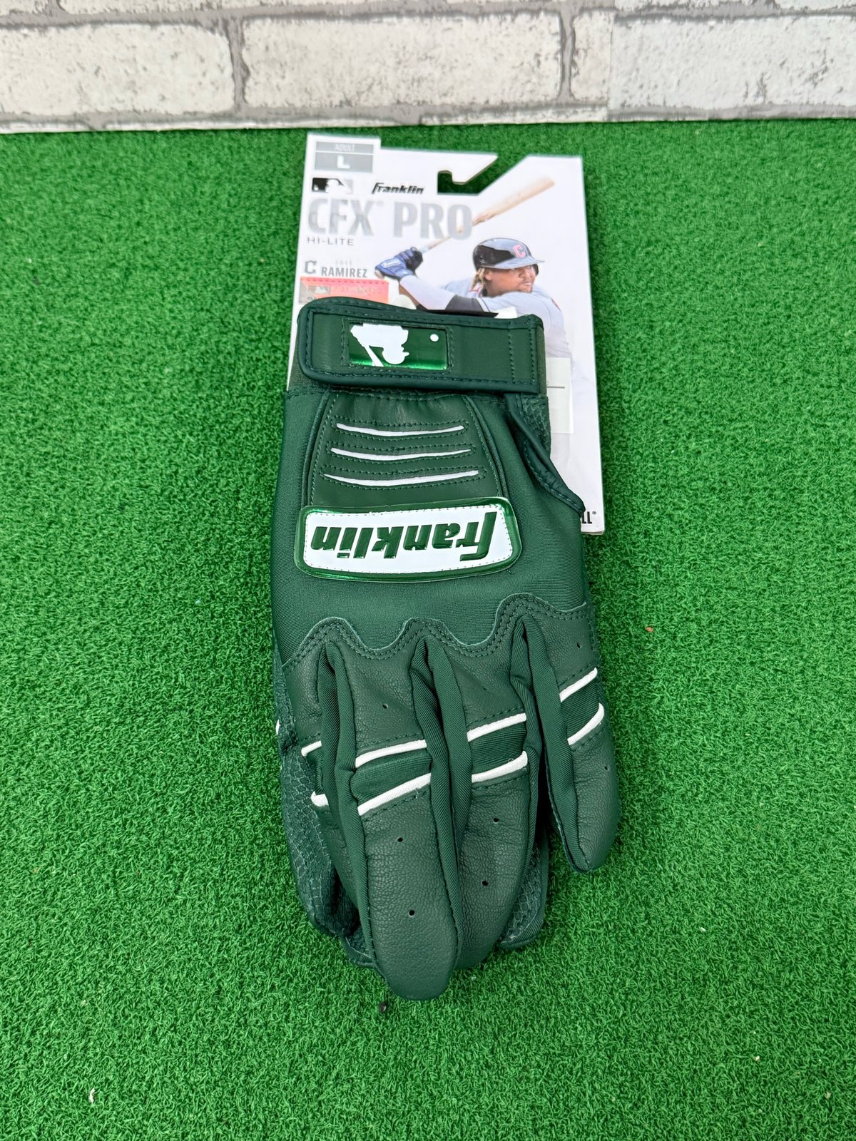 フランクリン バッティング手袋 20881 グリーン | 野球工房 北野屋