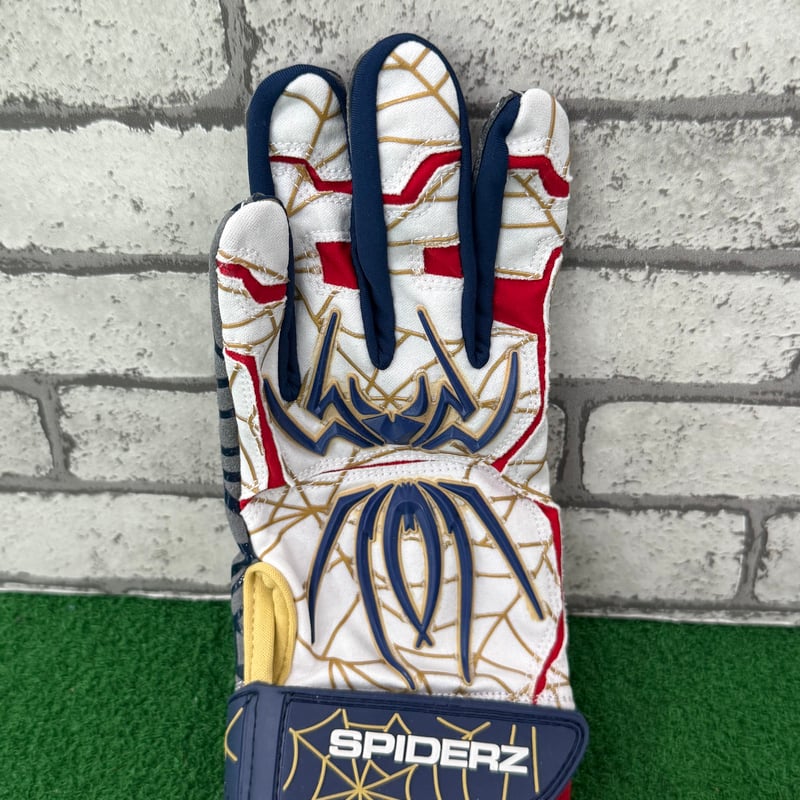 スパイダーズ 【限定品】バッティング手袋 HYBRID NO16 WHITE | 野球