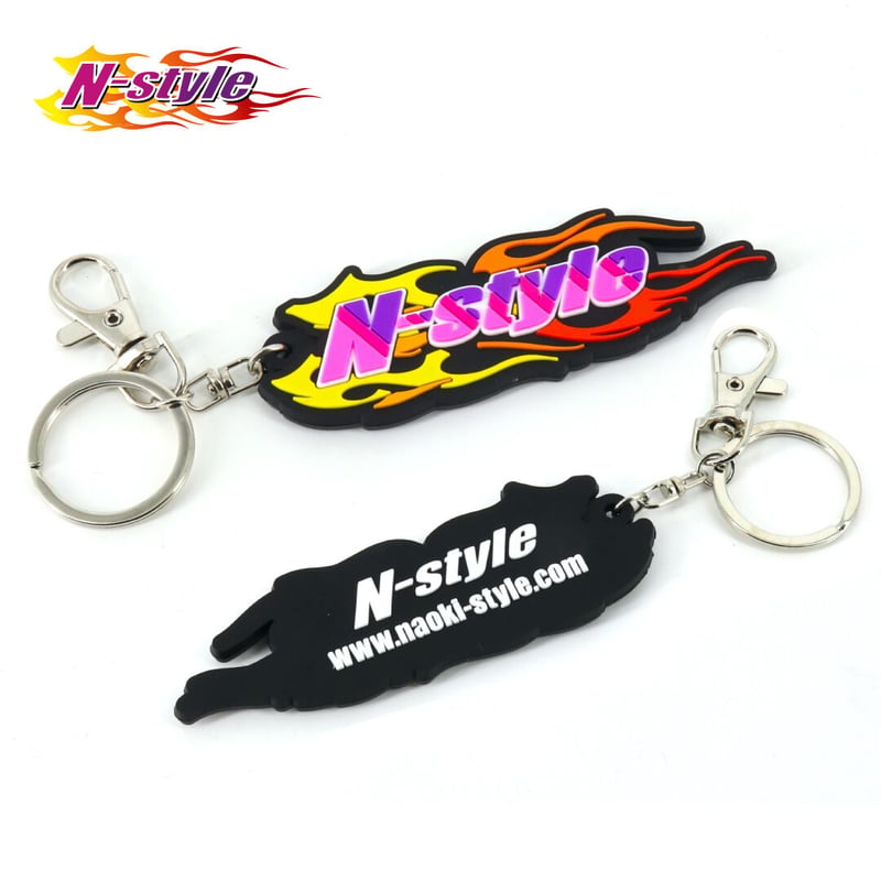 なとり キーホルダー ラバーバンド ステッカーセット N-Styleオリジナル ラバーキーホルダー | N-Style STORE [中村 直樹