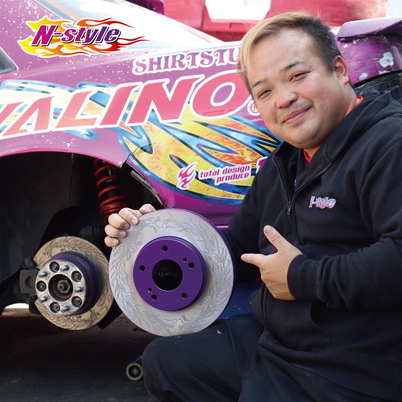 N-Style新作ステッカープレゼント！ ブレーキローター ドラゴン