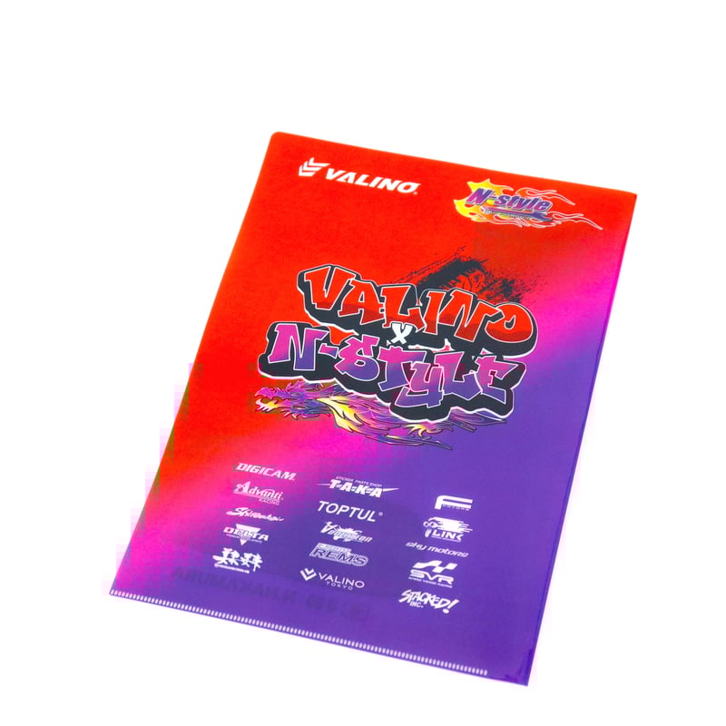 TEAM VALINO×N-Style オフィシャル クリアファイル 【VA-CFA-001】
