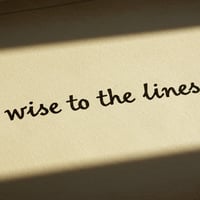 Wise To The Lines