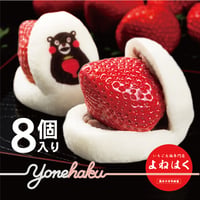 おっきないちご大福はむちゃま⋆*ぬいぐるみ 専用出品 くまモンのおっきないちご大福 4個セット | 米白餅本舗 熊本空港店