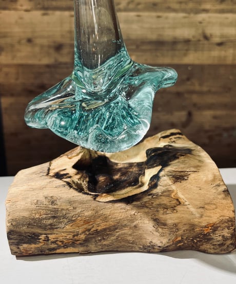 【OUTLET商品 現品商品No.M15】FLOWER VASE フラワーベース /S （ガラスにカケあり）