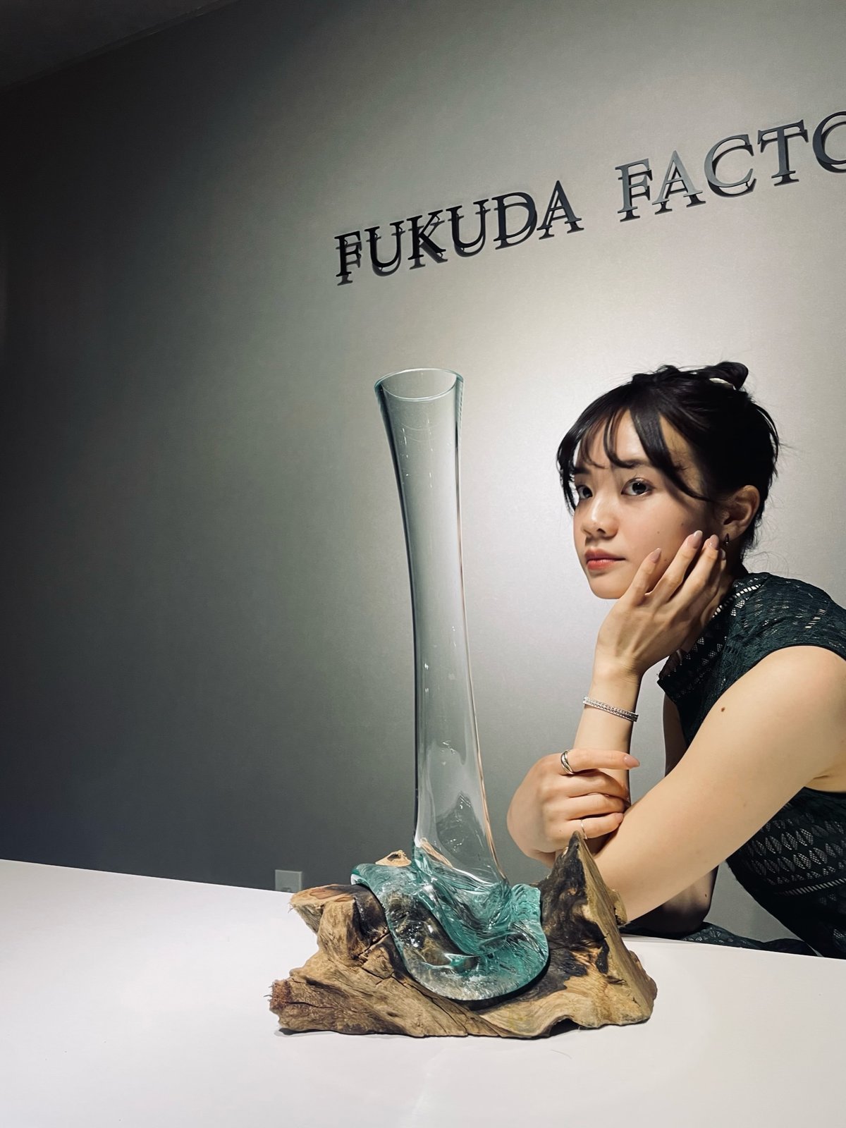 FLOWER VASE SHORT/ フラワーベース ショート | 流木ガラス専門店