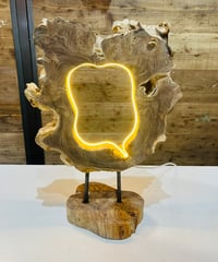 【現品商品 No.557】STAND WOOD LED / スタンド ウッド LED（ガラス無し）