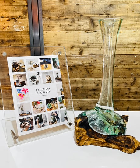 【現品商品No.562】FLOWER VASE フラワーベース / SHORT