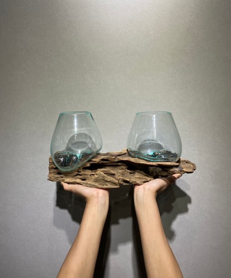 Fukage ガラス WIDE ワイド / M | 流木ガラス専門店 FUKUDA FACTORY