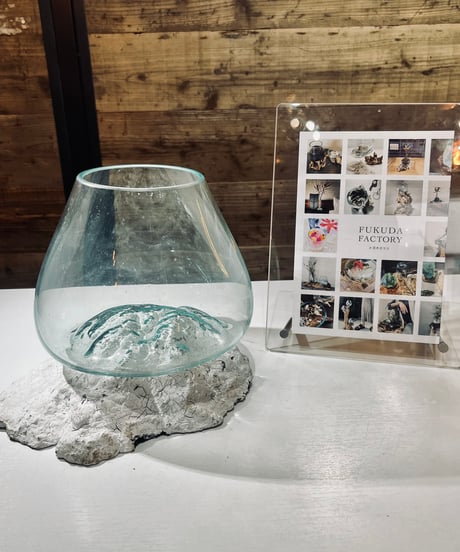 CATEGORY ROCK -ﾛｯｸ(溶岩)- / S-XL (黒/白) | 流木ガラス専