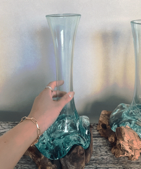 FLOWER  VASE  SHORT/ フラワーベース ショート