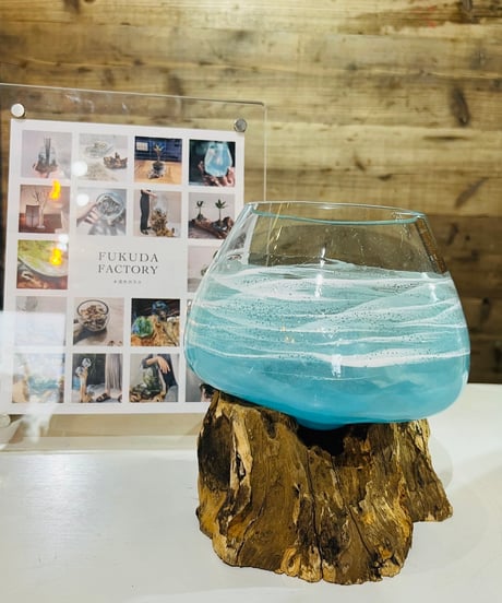 流木ガラス専門店福田工房FUKUDA FACTORY フラワーベース FLOWER VASE / フラワーベース | 流木ガラス専門店 FUKUDA FACTORY
