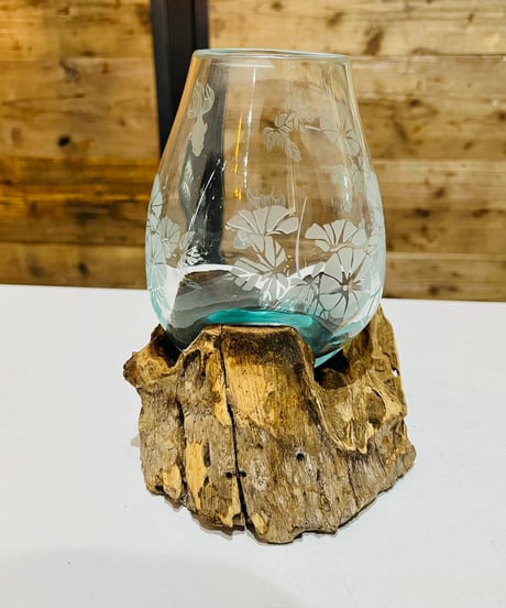 【現品商品No.447】BASIC Etched Glass ベーシック 彫刻 / S