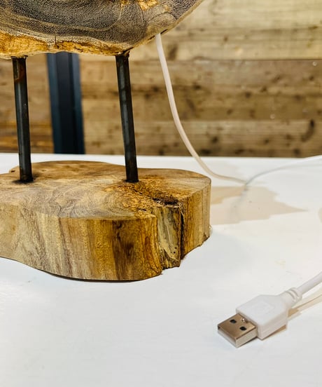 【現品商品 No.557】STAND WOOD LED / スタンド ウッド LED（ガラス無し）