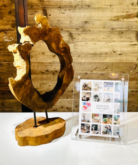 【現品商品No.398】STAND WOOD-RING / スタンド ウッドリング