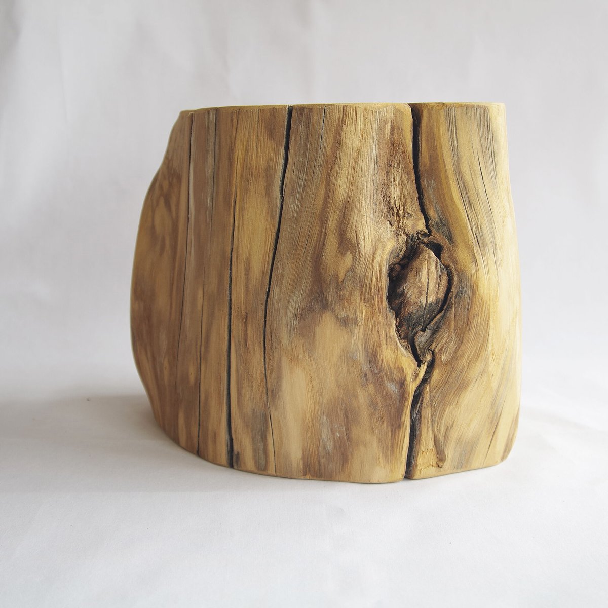 栗 天然木 丸型 切り株 丸太 高さ約26㎝ 栗 天然木 丸型 切り株 丸太