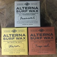 オルタナサーフワックス100g/天然由来原料100%３点セット(warm,tropical.base)