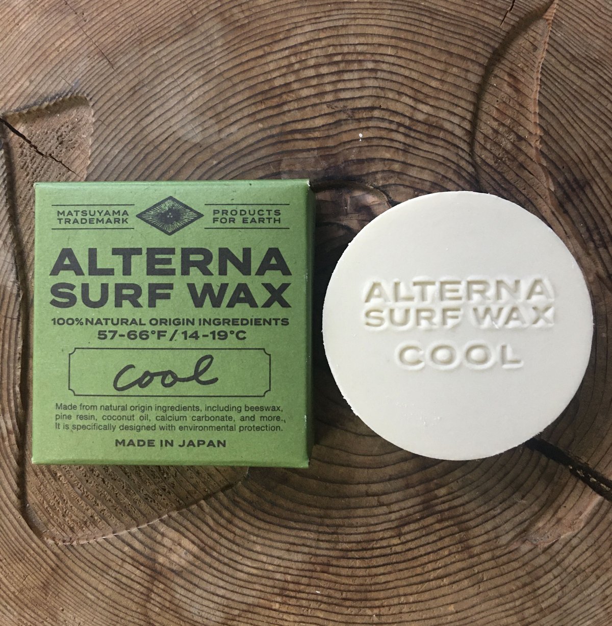 オルタナサーフワックス(COOL)100g/天然由来原料100% | LES SURF STORE オルタナサーフワックス(COOL)100g/天然由来原料100% | LES SURF STORE
