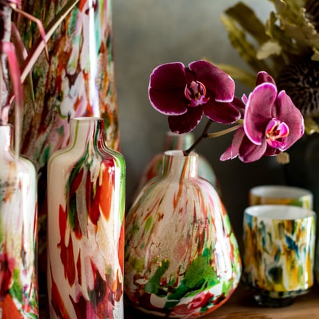 FIDRIO｜Mixed colours Vase Pear scissors (M)フラワーベース