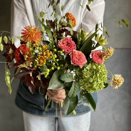 レッスン｜ Bouquet ブーケコース   季節を束ねる