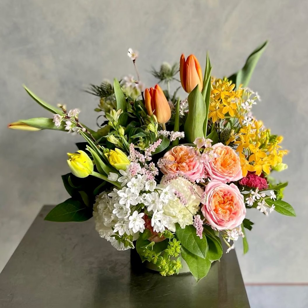【◎◎】ご注文のアレンジメント＊ 季節のアレンジメント L | 花福 オンラインショップ