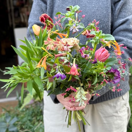 レッスン｜ Bouquet ブーケコース   季節を束ねる
