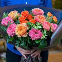 おまかせバラの花束
