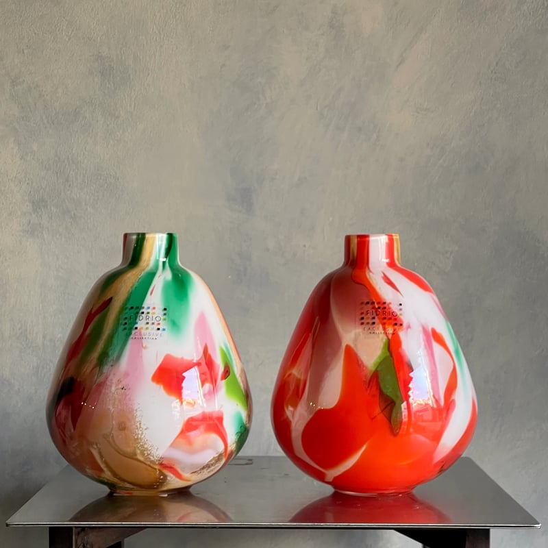 FIDRIO|Mixed colours Vase Pear scissors (M)フラワー FIDRIO|Mixed colours Vase Pear scissors (M)フラワー