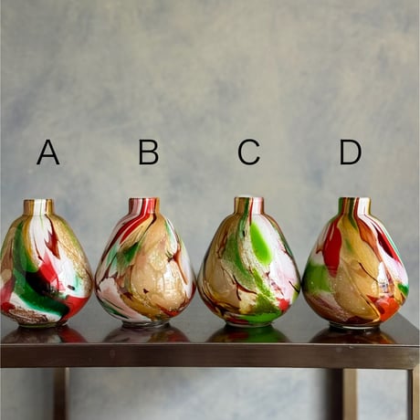 FIDRIO｜Mixed colours Vase Pear scissors (S) フラワーベース