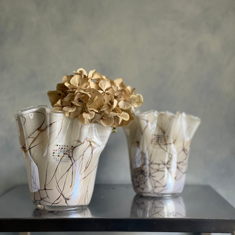 FIDRIO｜Lightning Wave(L) フラワーベース | 花福 オンラインショップ