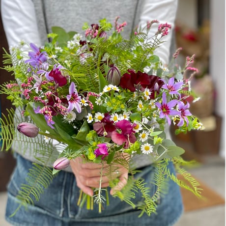 レッスン｜ Bouquet ブーケコース   季節を束ねる