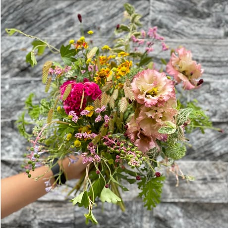 レッスン｜ Bouquet ブーケコース   季節を束ねる