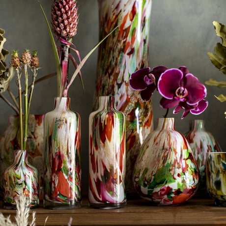FIDRIO｜Mixed colours Vase Pear scissors (M)フラワーベース