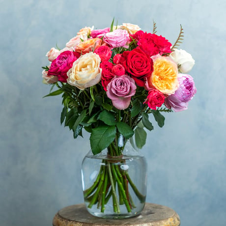 おまかせバラの花束