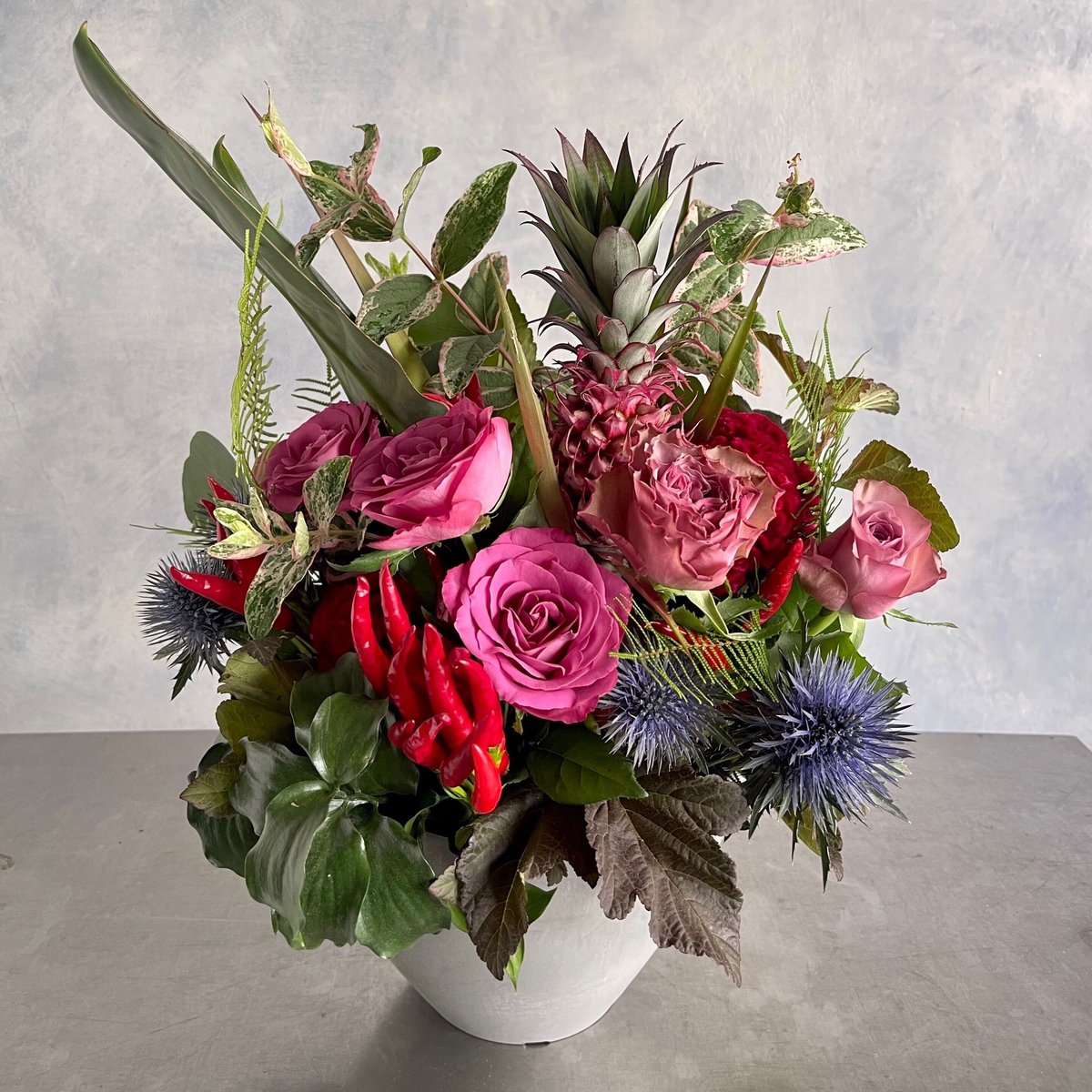 季節のアレンジメントM | 花福 オンラインショップ